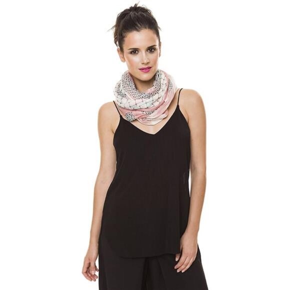 Scarf for Women Lightweight Geometric Fashion Spring Fall Winter Scarves - Picture 4 of 6